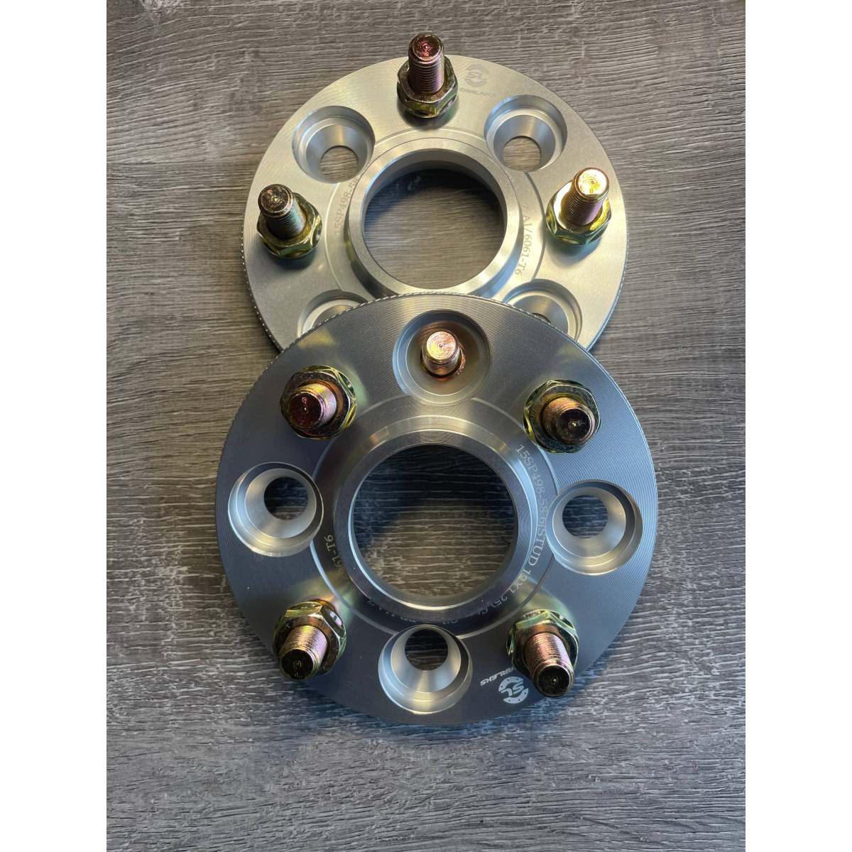 15SP498-58.6(STUD12x1.25) Step Silver