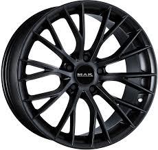 MAK Munchen Литой 8x18 5x120 ET43 DIA72.6 Чёрный матовый