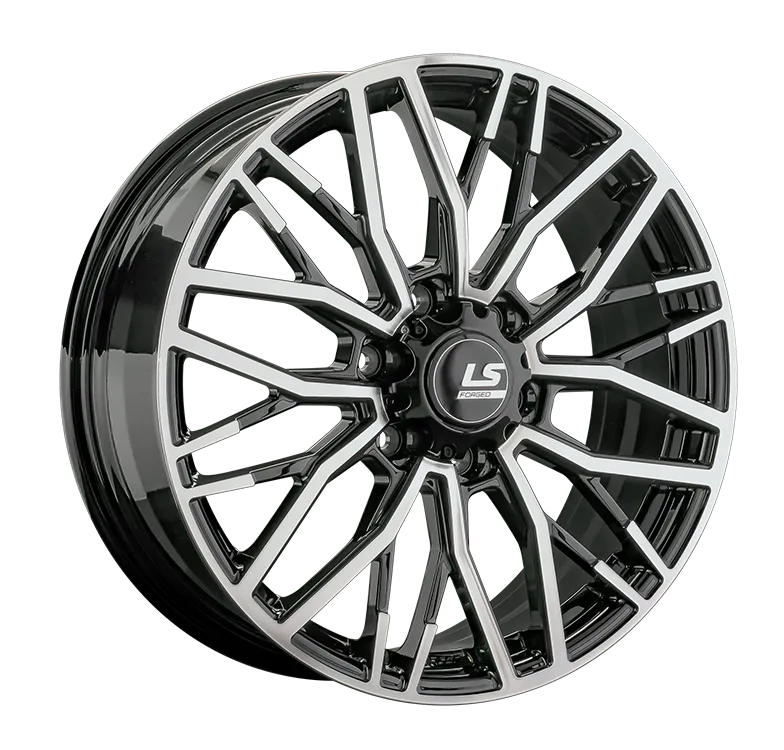 LS Forged LS FG33 Кованый 9x22 6x139,7 ET30 DIA100.1 Черный с полировкой