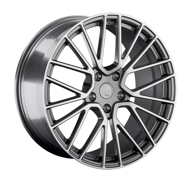 LS Forged LS FG17 Кованый 11x21 5x130 ET49 DIA71.6 Темно-Серый Матовый Полированный
