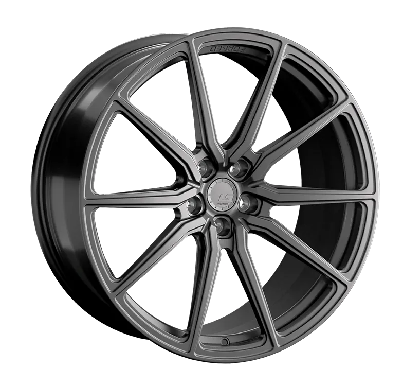 LS Forged LS FG01 Кованый 9.5x21 5x112 ET36 DIA66.6 Темно-Серый Матовый