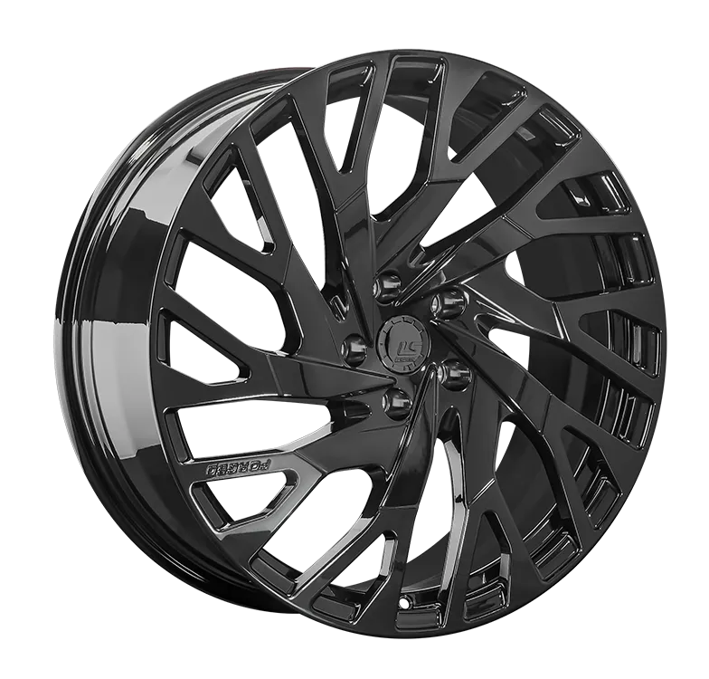 LS Forged LS FG49R Кованый 9x21 5x120 ET40 DIA72.6 Черный глянцевый