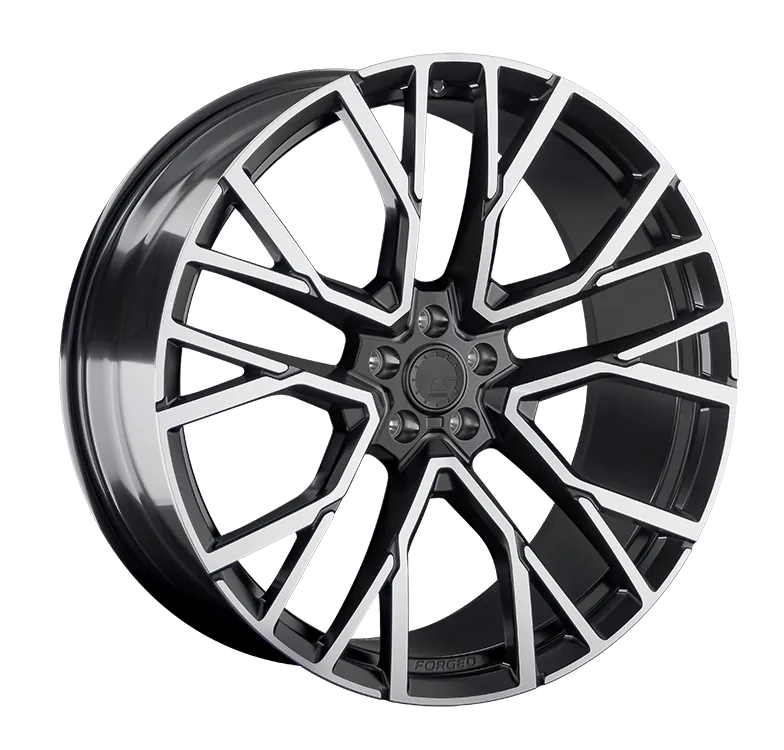 LS Forged LS FG07 Кованый 10.5x23 5x112 ET31 DIA66.6 Черный Матовый Полностью Полированный