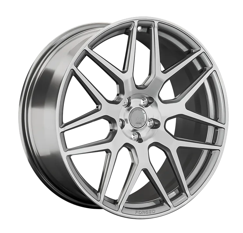 LS Forged LS FG43 Кованый 11x21 5x112 ET42 DIA66.6 Темно-Серый Матовый Полированный