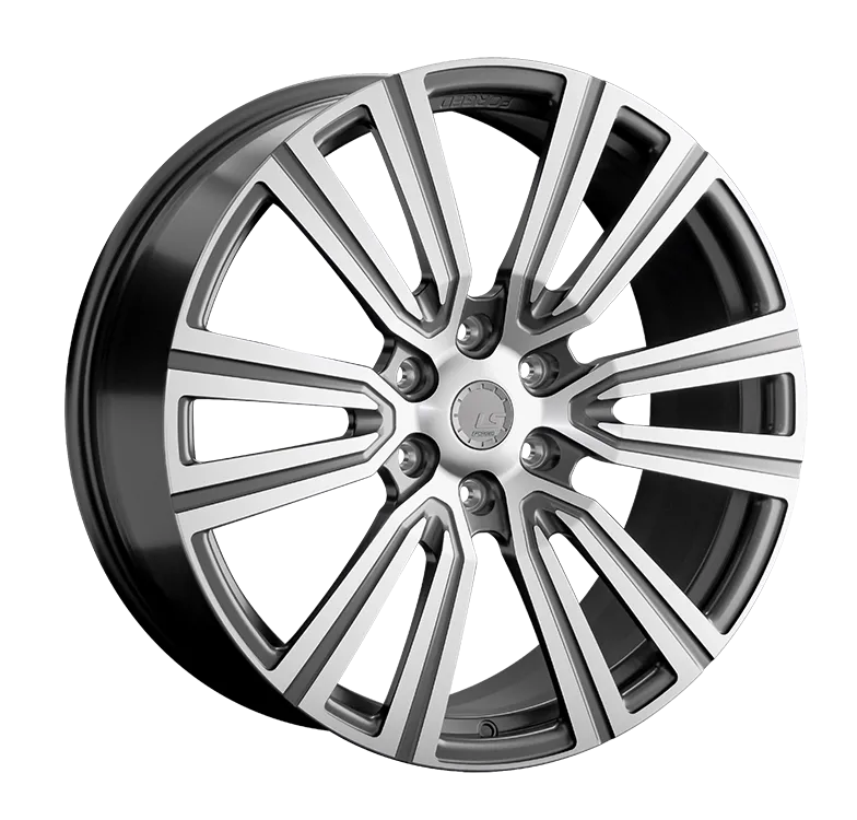 LS Forged LS FG15 Кованый 9x22 6x139,7 ET45 DIA95.1 Темно-Серый Матовый Полированный