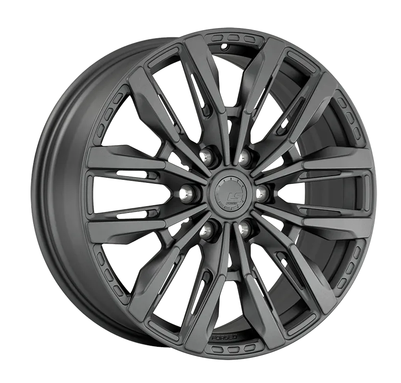 LS Forged LS FG55 Кованый 9x22 6x139,7 ET45 DIA100.1 Темно-Серый Матовый