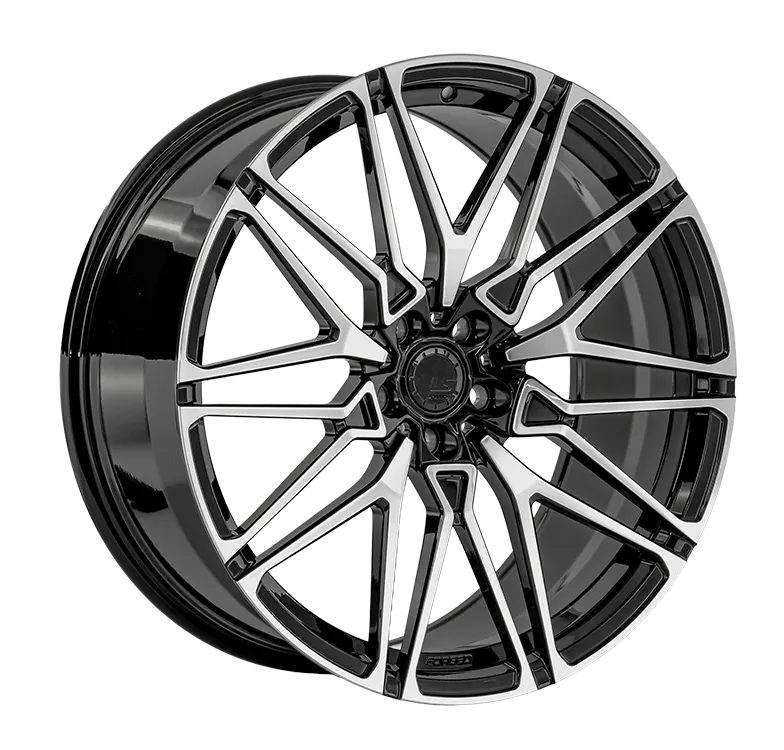 LS Forged LS FG54 Кованый 9.5x22 5x112 ET35 DIA66.6 Черный с полировкой