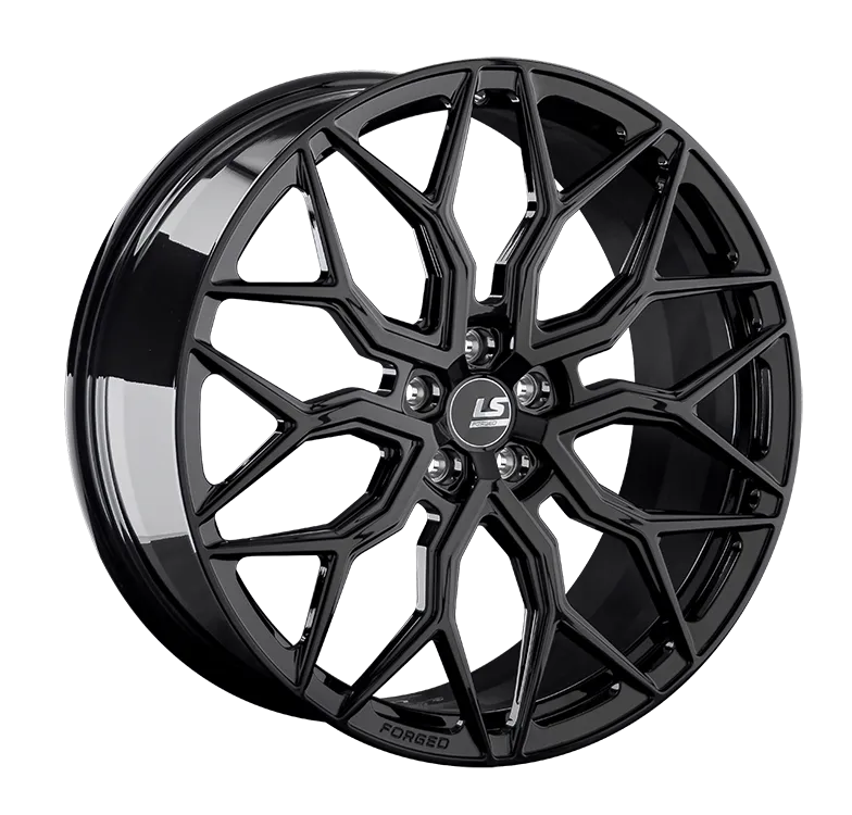 LS Forged LS FG13 Кованый 10.5x23 5x112 ET31 DIA66.6 Черный глянцевый