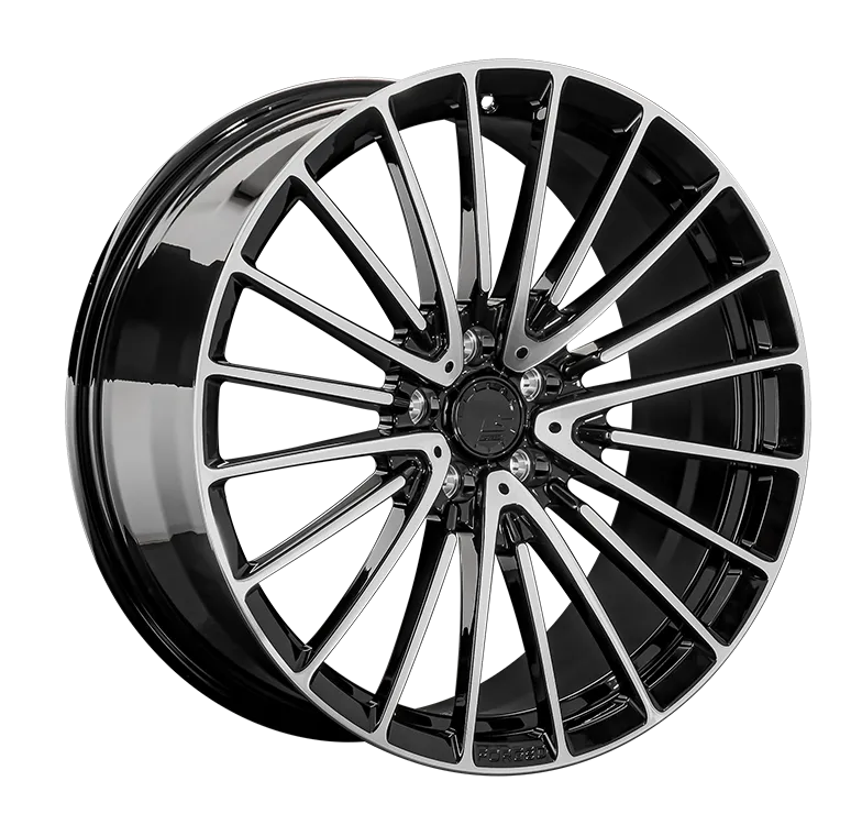 LS Forged LS FG44 Кованый 9x21 5x112 ET34 DIA66.6 Черный с полировкой