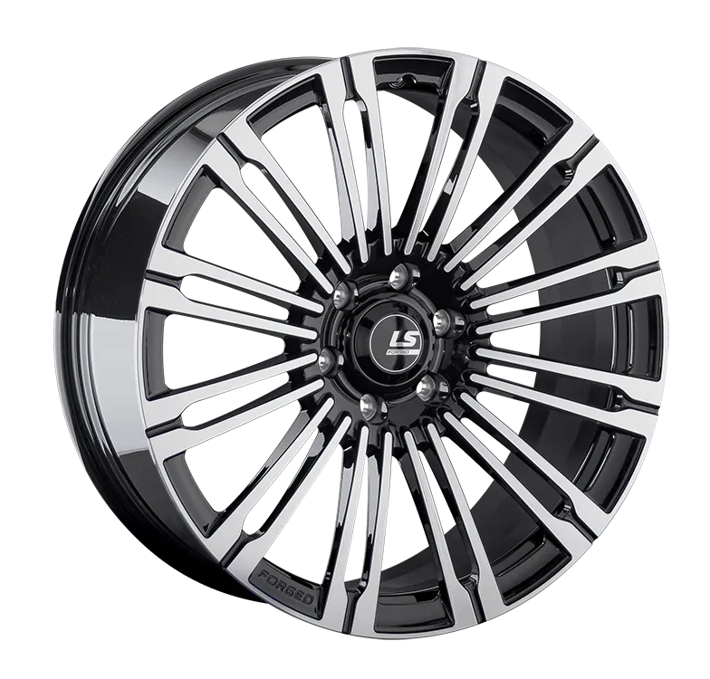 LS Forged LS FG18 Кованый 9x21 6x139,7 ET30 DIA100.1 Черный с полировкой