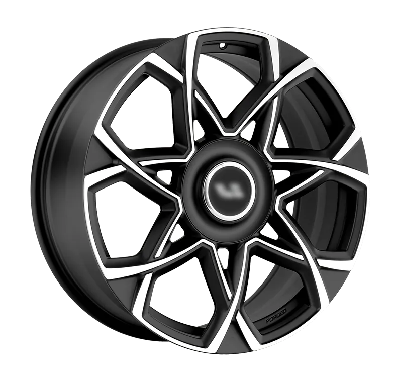LS Forged LS FG59 Кованый 9.5x22 5x120 ET40 DIA62.6 Черный Матовый Полностью Полированный
