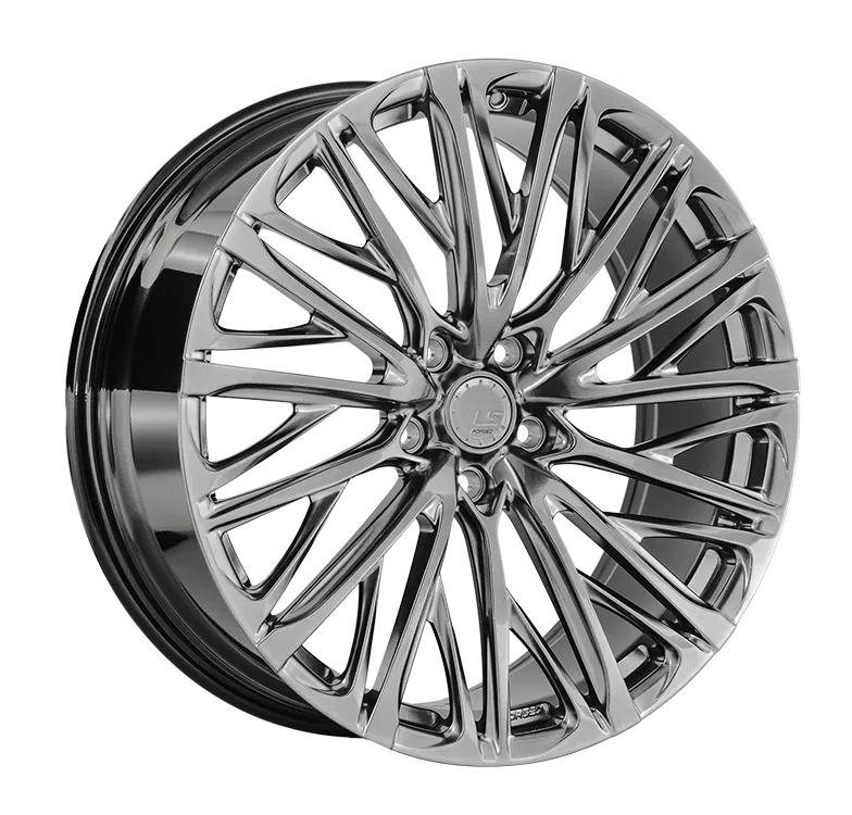 LS Forged LS FG60 Кованый 9x21 5x120 ET46 DIA62.6 Насыщенный Темно-Серебристый