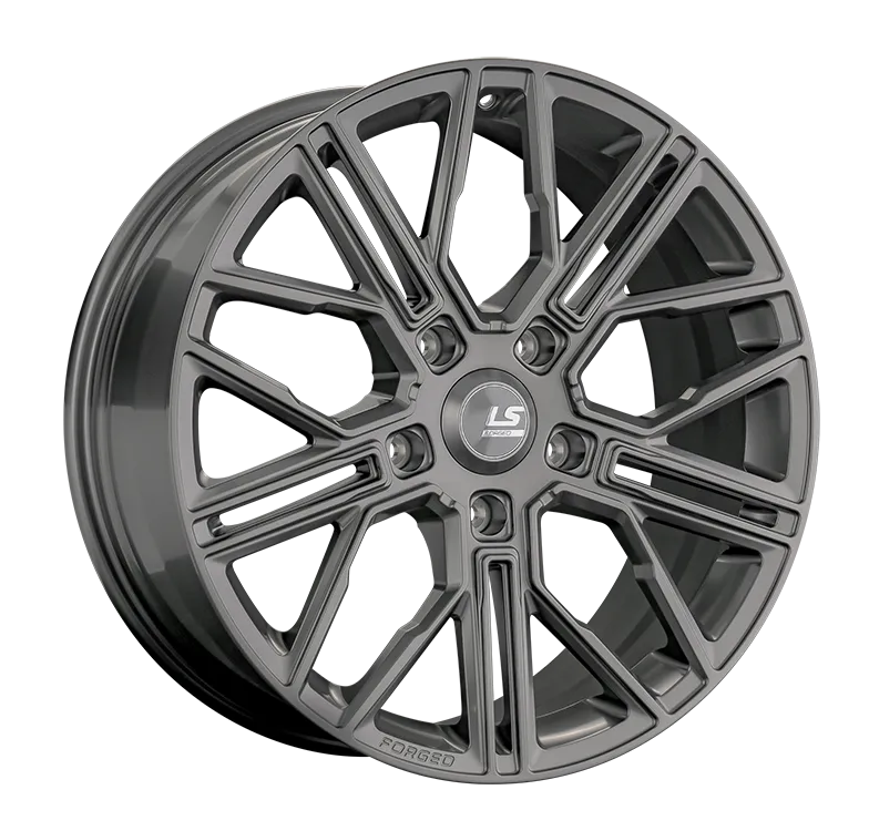 LS Forged LS FG08 Кованый 9.5x22 5x150 ET45 DIA110.1 Темно-Серый Матовый