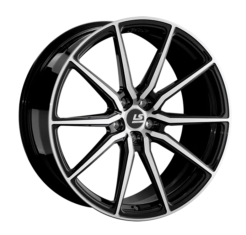 LS Forged LS FG01 Литой 9.5x21 5x112 ET36 DIA66.6 Черный с полировкой
