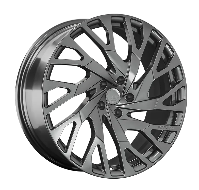 LS Forged LS FG49L Кованый 9x22 5x120 ET43 DIA72.6 Темно-Серый Матовый